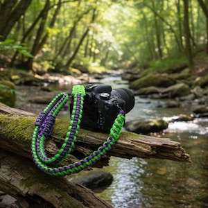 Custom Paracord Strap | Heavy Duty Camera Sling | Replacement Purse & Bag Strap | Gift for Photographer