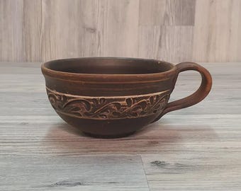 Wabisabi Art Espressotassen, Handgemachte Tassen, Primitive Keramiktasse, Rustikale Keramik Kaffeetasse, Minimalistische Wabi Sabi Dekor Einzigartige Steinguttasse