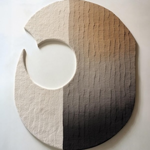 Beige Rare Irregular Shape Soft Wool Handmade Hand Tufted Area Rug for Home, Office, Living Room, Kids Room 4*6, 5*8, 6*9, 8*10, 9*12ft