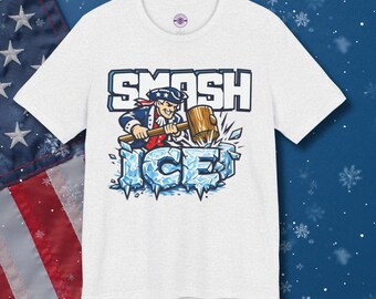Camiseta Smash ICE / Camiseta gráfica Abolish ICE