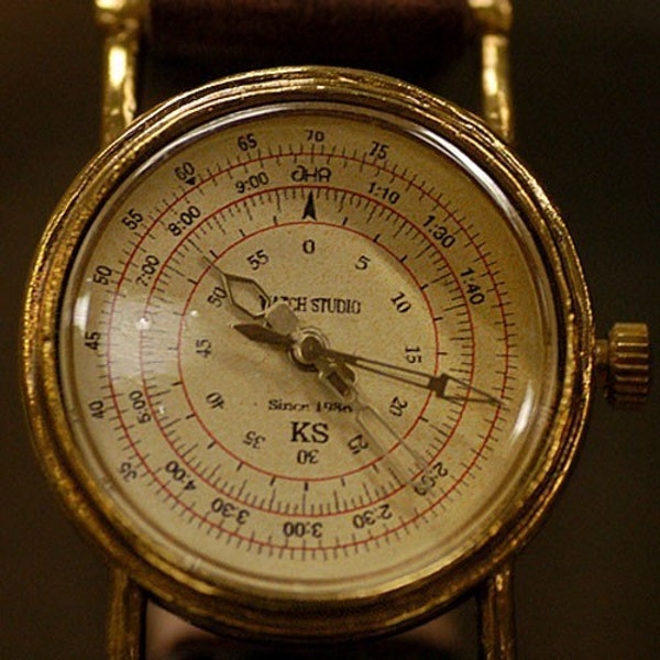 vintage look GALAX handmade watches