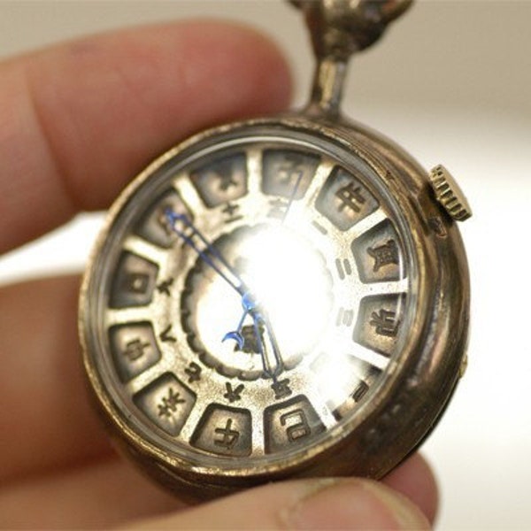 J POCKET  handmade pendant watch