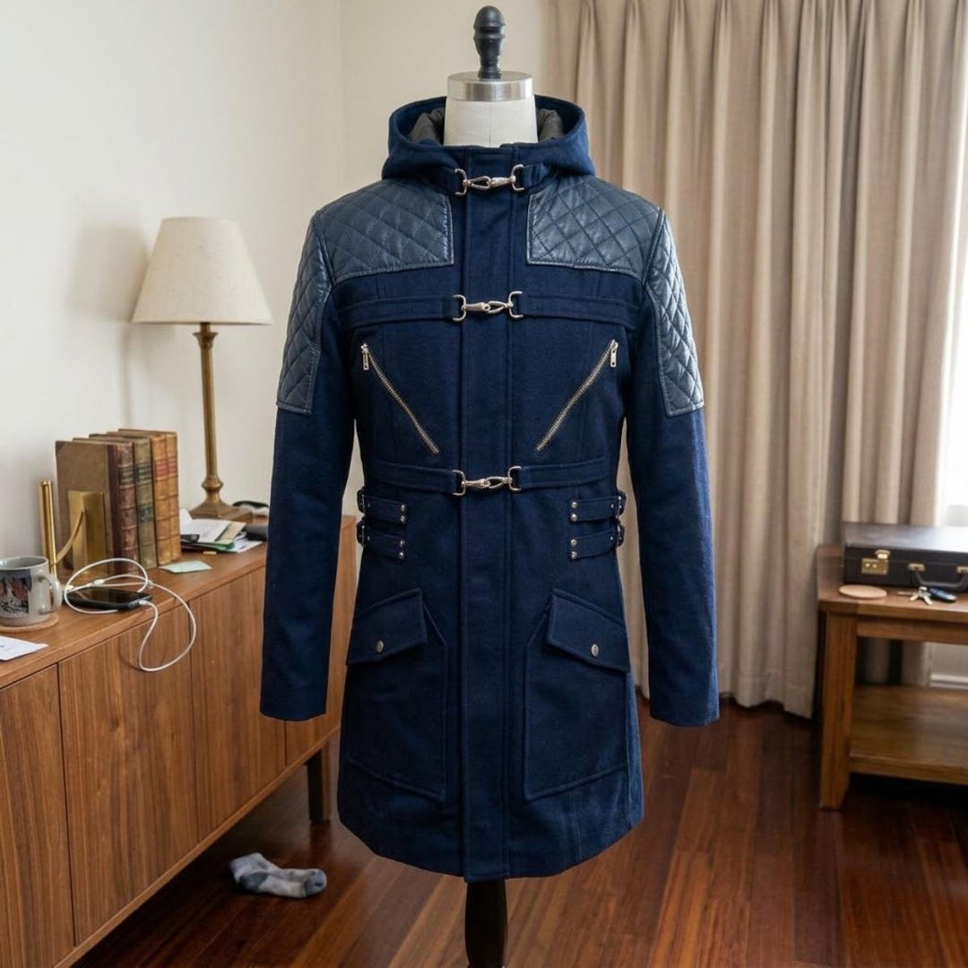 Style System Dmc DMC Style Devil May Cry 5 Nero Blue Cosplay Hooded Coat Jacket - Etsy