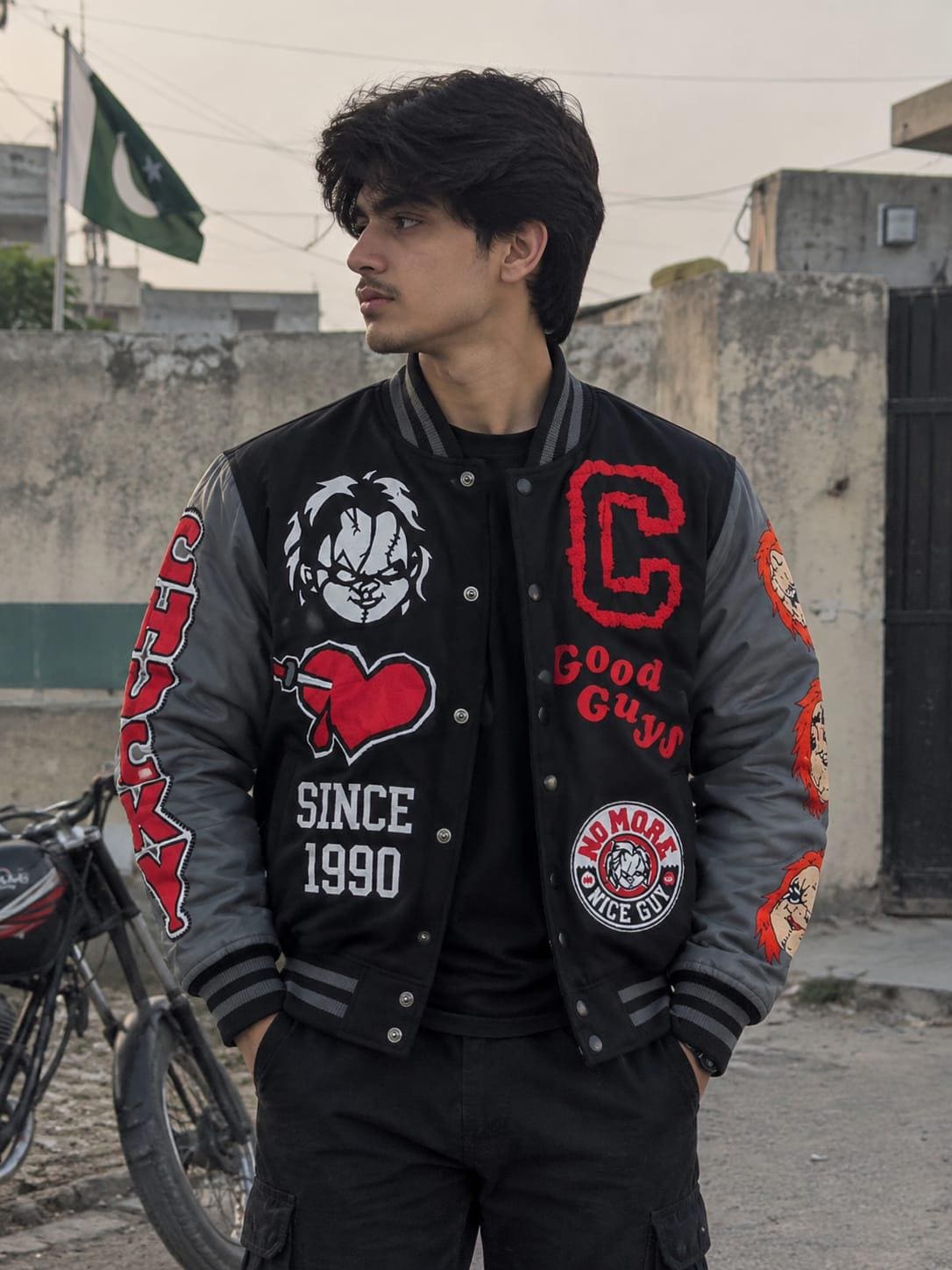 ジャケットブラックchiaki☺︎様 Chucky Jackets - Etsy