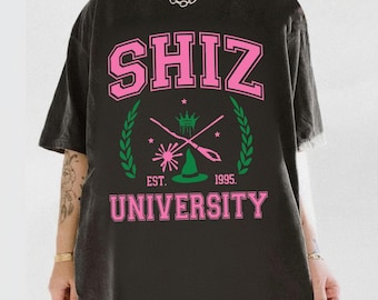 Retro Shiz University Comfort Colors Shirt, Changed For Good Wicked Shirt, Wizard Musical Shirt, Defy Gravity Shirt, Retro Wicked Sweatshirt