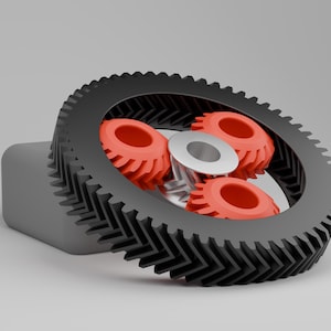 Pliki STL z żyroskopem Fidget Spinner: Zabawka antystresowa do drukarki 3D (do pobrania w wersji cyfrowej)