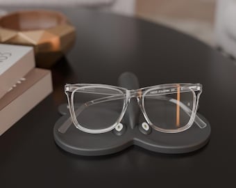 Unique 3D Glasses Stand | Eyewear Holder STL | Printable Specs Organizer