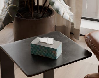 3D druckbare Taschentücherbox Abdeckung | Modernes Design | Digitale STL-Datei