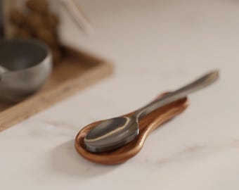 Spoon Rest 3D Print STL | Modern Kitchen Utensil Holder | Minimalist Countertop Accessory | Chef Gift for Her | Kitchen Organizer Decor