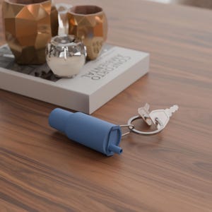 Stanley Cup Keychain STL File – 3D Printable Mini Tumbler Charm