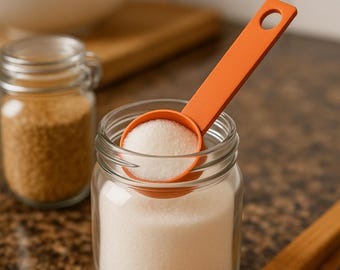 Measuring Spoon Set STL File | 3D Printable Kitchen Baking Tool | Eco Friendly Cooking Gadget