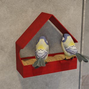 Bird Feeder STL File – 3D Print Your Own Garden Feeder