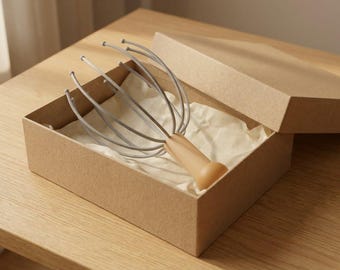 Head Scalp Massager STL File |Spider Head Massager | Stress Relief Tool | Self Care Gift
