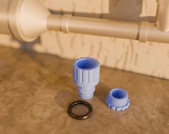 3D Printable Hose Connector | Garden & Home Use | Digital STL File