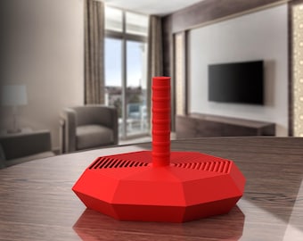 3D Printable Geometric Spinning Fidget Top – Modern Stress Relief Toy (Digital STL File)