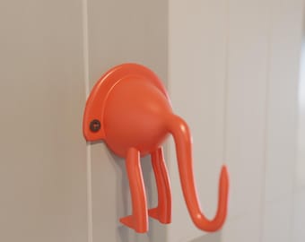 3D Printable Funny Wall Towel Hook: Quirky Bathroom Decor (STL File)