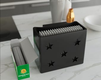 3D Printable Tea Bag Organizer | Kitchen Tea Storage Box STL