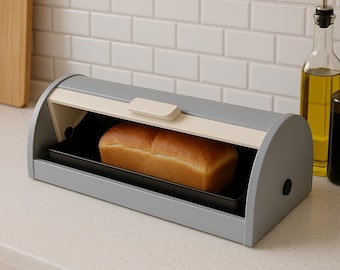 Archivo de impresión 3D de caja de pan / Contenedor de almacenamiento de cocina imprimible / Descarga digital STL