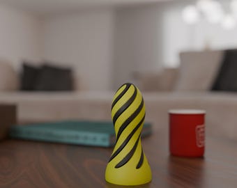 Fidget Spinner Desk Toy 3D Print | Twisted Spiral Stress Relief Toy STL | ADHD Sensory Fidget | Modern Office Decor | Anxiety Relief Gift