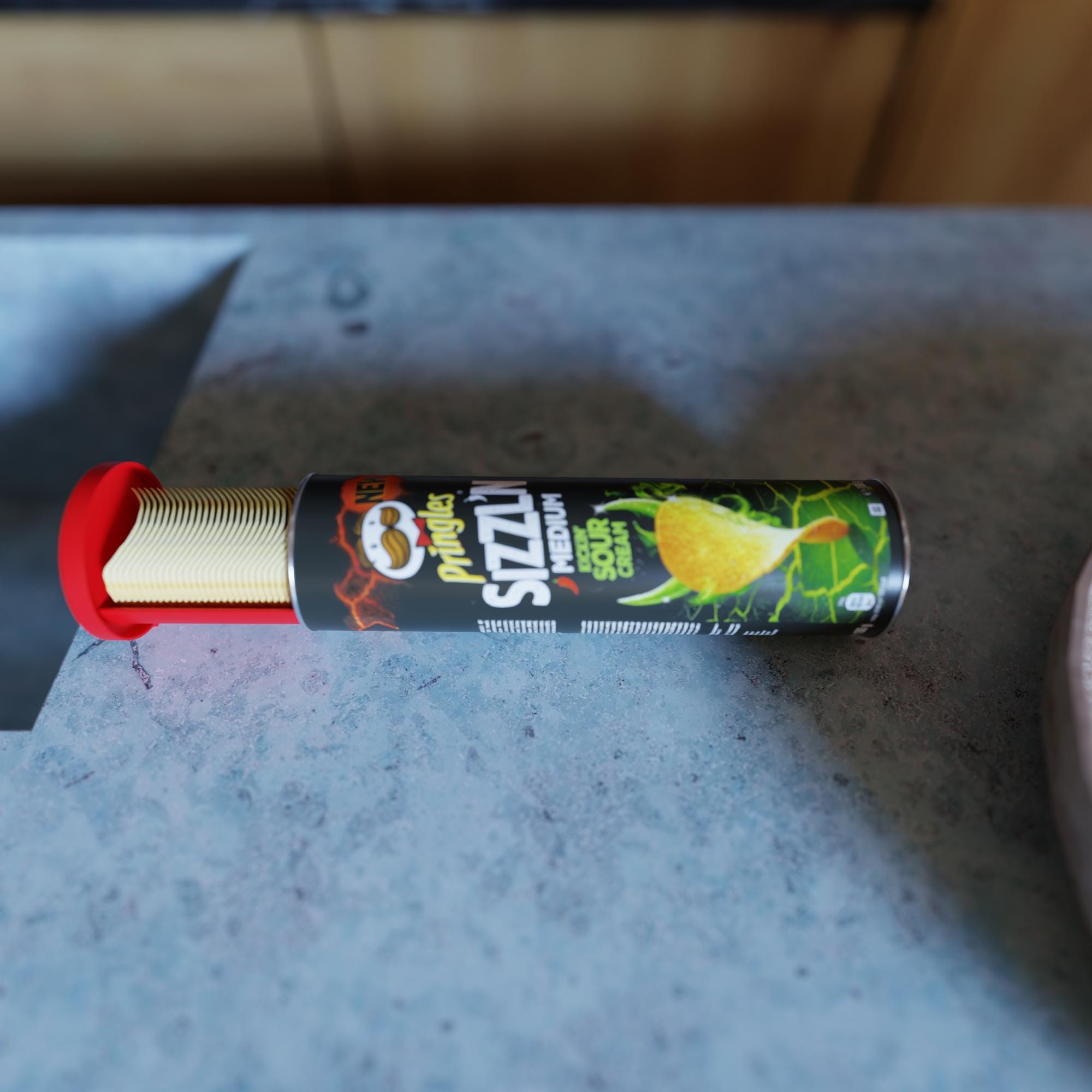 Smart Chips Grabber – 3D Printable Snack Tool for Tall Cans - Etsy