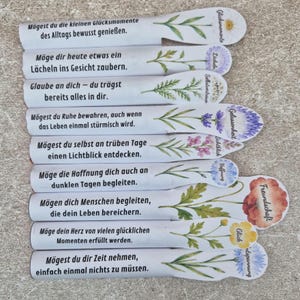 Duplo & Kinderriegel wrappers Take what you need Wildflowers Printable PDF DIY Gift Positive Messages + Blank image 4