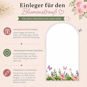 Duplo Blumenstrauß – Kleinigkeit - Mitbringsel - Kleines Dankeschön - Happy Birthday - Schön, dass es dich gibt! - Duplo Banderolen