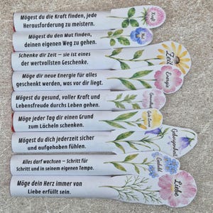 Duplo & Kinderriegel wrappers Take what you need Wildflowers Printable PDF DIY Gift Positive Messages + Blank image 5