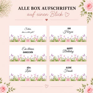 Duplo / Kinderriegel Blumenstrauß Kleinigkeit Mitbringsel Kleines Dankeschön Happy Birthday Schön, dass es dich gibt! Duplo Banderolen