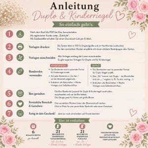 Duplo Blumenstrauß – Kleinigkeit - Mitbringsel - Kleines Dankeschön - Happy Birthday - Schön, dass es dich gibt! - Duplo Banderolen