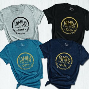 Family Vacation 2023 Matching Tee, Summer Trip Shirt
