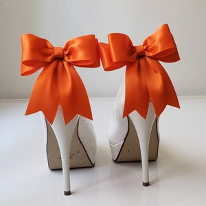Shoe Clips, Wedding Shoe Clips, Bridal Shoe Clips, Clips for Wedding Shoes, Bridal Shoes, Satin Bow Shoe Clips, shoe Decorations, silver
