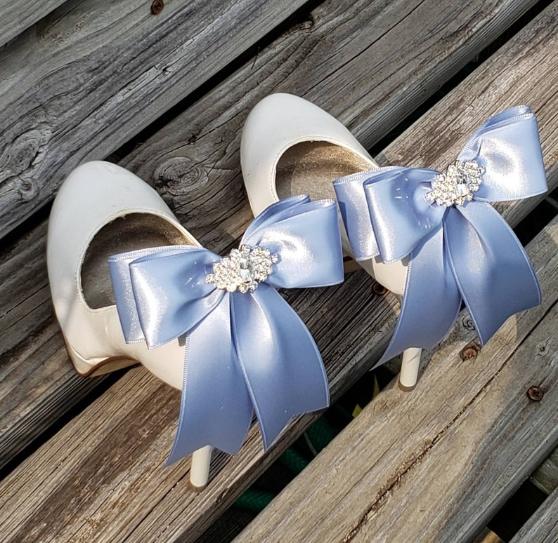 Bow Shoe Clips Wedding Shoe Clips Bridal Shoe Clips Clips Etsy
