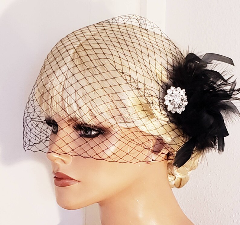 wedding veil hair clip