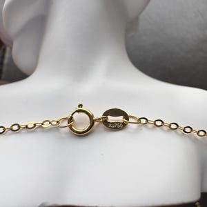 24k Solid Gold Cat Pet Pendant Necklace, Au999 image 18