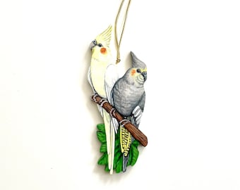 Cockatiels ornament