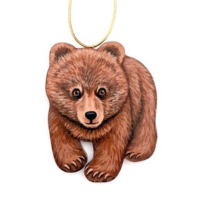 Brown Bear Cub Ornament