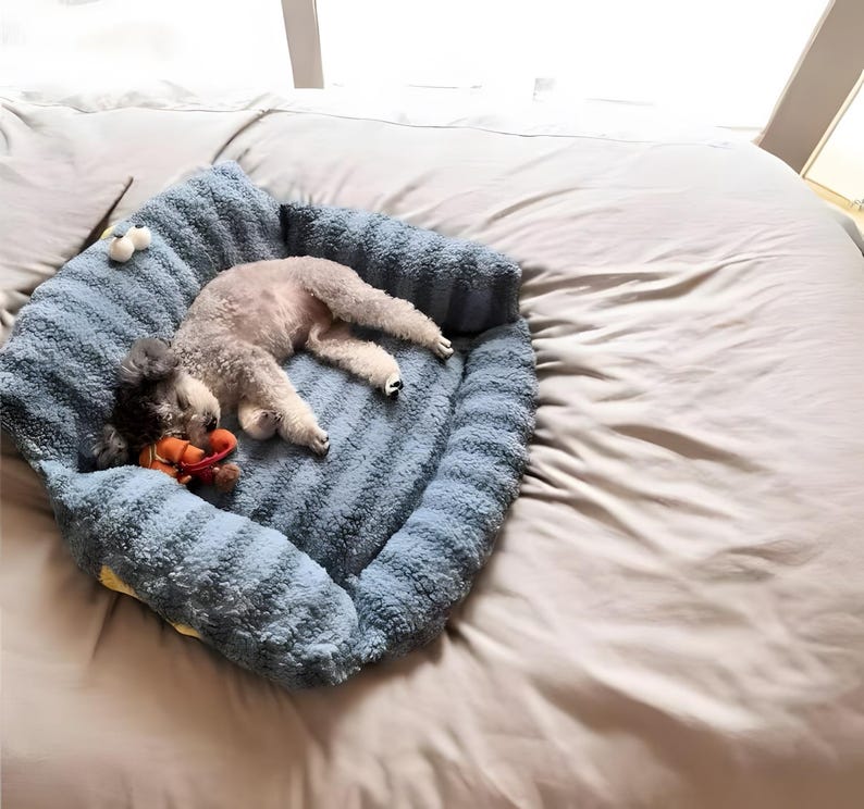 Peluche imperméable pour animal de compagnie : coussin lavable pour chien et chat (55 x 45 cm) image 8