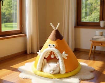 Cozy Winter Dog Kennel—Enclosed, Warm, Washable & Easy to Disassemble for Four-Season Comfort