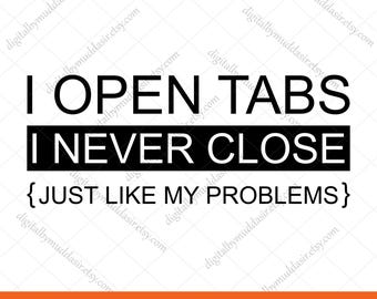 Computer SVG, ik open tabbladen svg, Computer Tech png, grappige programmeur svg, computernerd Svg, programmeur t-shirt, informatica T-shirt png
