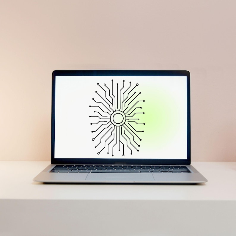 Tech Circuit Lines SVG | Chipboard Wire SVG | Circuit Board SVG ...