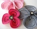 Embroidery Flower for Machine Embroidery - In-The-Hoop Three Dimensional Flower Petals - two sizes 