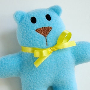 Embroidery Design for Machine Embroidery Bear Softie Toy In-The-Hoop ITH Softy
