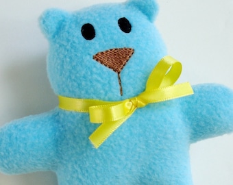 Embroidery Design for Machine Embroidery Bear Softie Toy In-The-Hoop ITH Softy