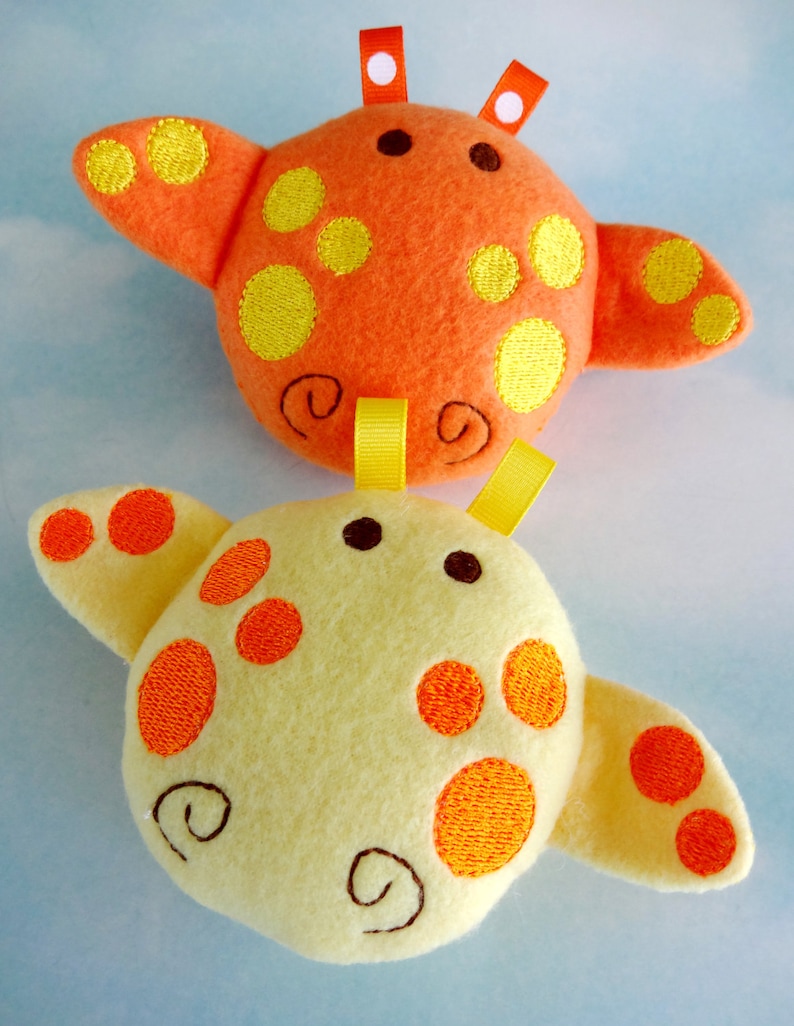 Baby giraffe softie embroidery design for machine embroidery  etsy