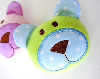 Baby Bear Softie Embroidery Design for Machine Embroidery In-The-Hoop Toy - Three Sizes
