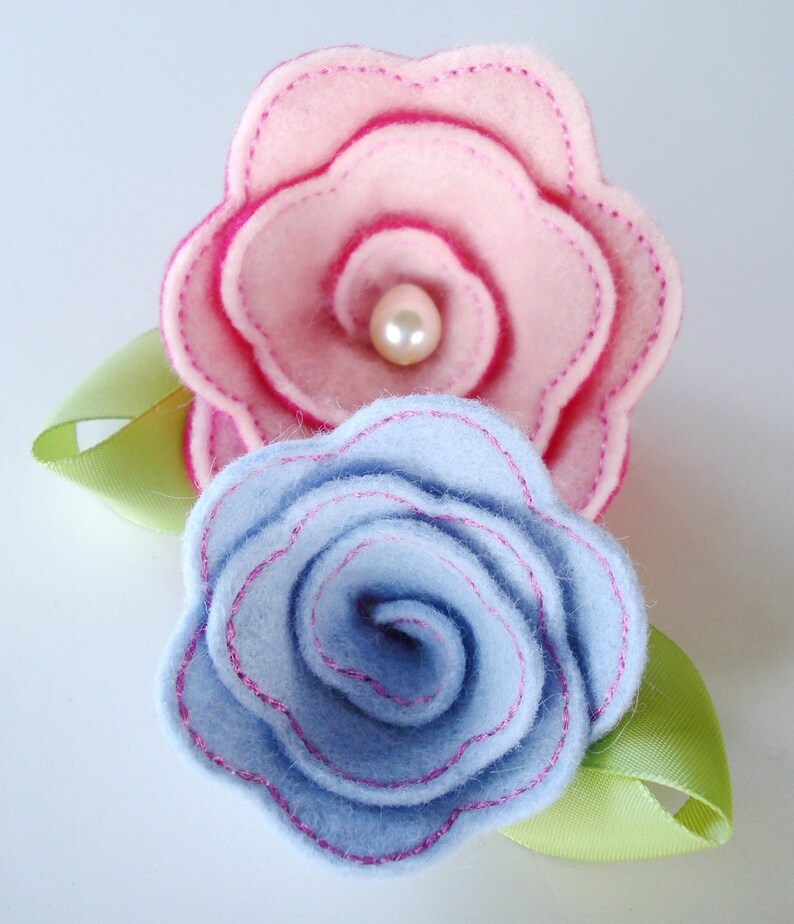 Embroidery design for machine embroidery rose inthehoop  etsy