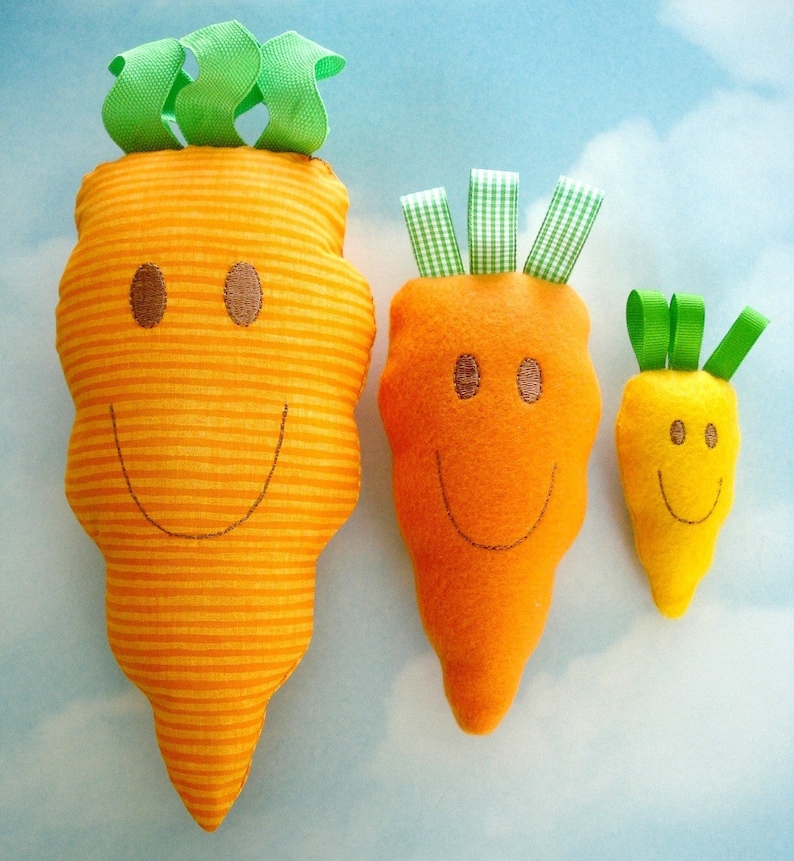 Embroidery Design for Machine Embroidery Carrot Toy Etsy