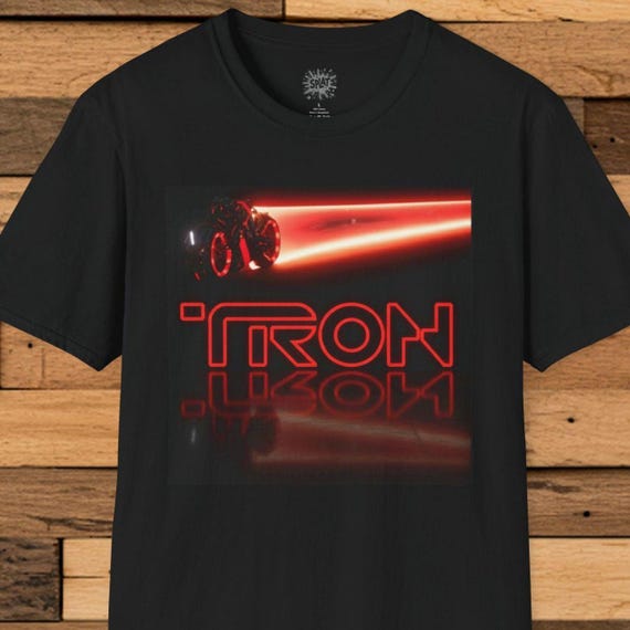 TRONライトバイク風ユニセックスTシャツ、TRONアレスTシャツギフト