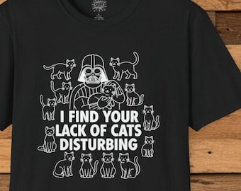 Darth Vader Cat Joke T-Shirt | Star Wars Inspired
