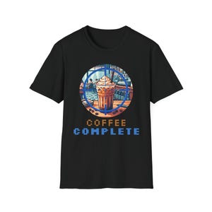Kaffee Ziel Bullseye T-Shirt, Kaffee Liebhaber T-Shirt, lustiges Kaffee Shirt, lässiges Kaffee Tshirt, Kaffee inspiriert Top